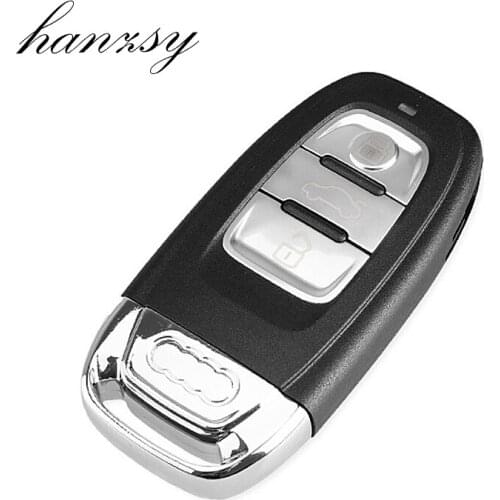 3 Buttons Car Remote Key shell For Audi A4l A3 A4 A5 A6 A8 Quattro Q5 Q7 A6 A8 Replacement Smart Key Fob Case