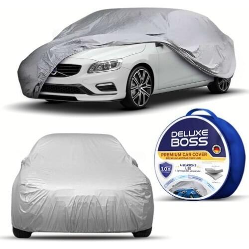 Deluxe Boss Volvo S80 Custom fit Car Tarpaulin-10X Ultra Protection