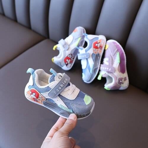 Baby Anti-slippery Toddler Shoes Girls Breathable Lightweight Sneakers Boys Casual Shoes Children Sneakers Size 21-30 GH4002010