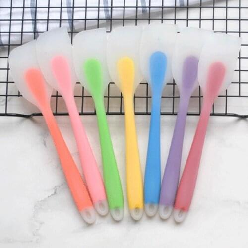 Baking tools spatula Translucent Mini Silicone spatula Baking Spatula cream Heat-Resistant Kitchen Utensils scraper Decorator