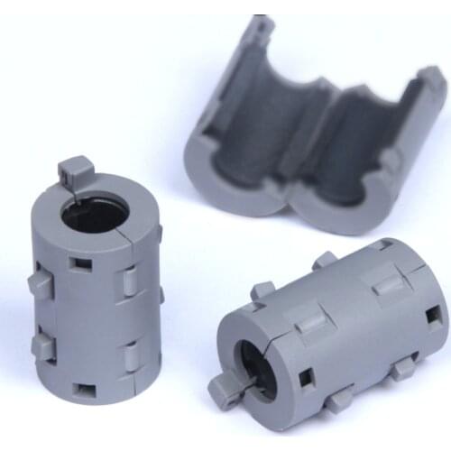 Magnetic interference filter with a core magnetic ring can snap button 11mm