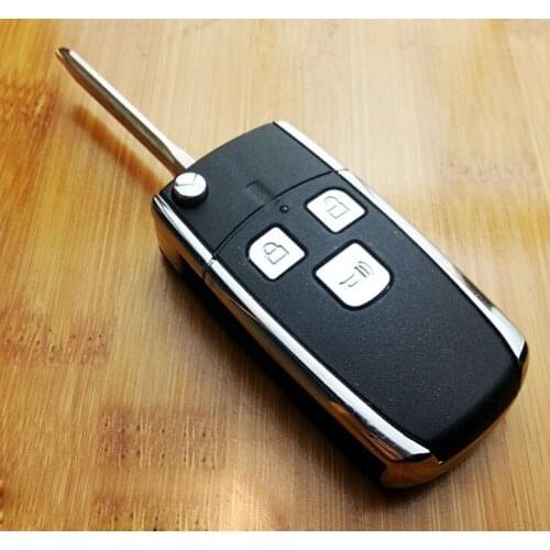 Modified 3 Button Folding Flip Remote Key Fob Case For Toyota Camry Corolla Fob Key Shell Cover