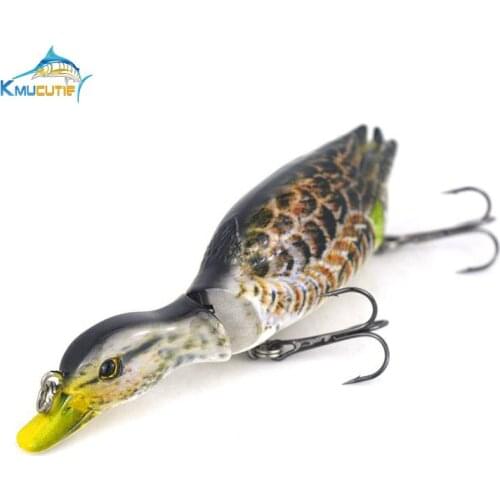 Multi section fishing lure 35g/13cm two-section fishing bait hard duck lures fake bait bionic lures