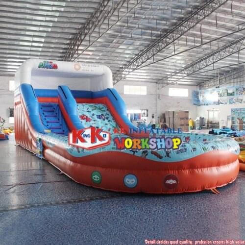 Home Use Cheap Kids High Quality Clearance Popular Pool Inflatable Water Slides