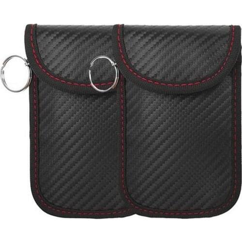 New Car Key Bag Fob Signal Blocker Signal Blocking Bag Shielding Pouch Wallet Case For IDCard/Car Key Privacy Protection