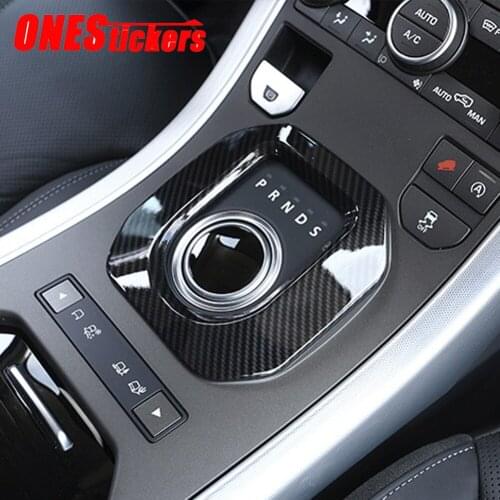 NEW For Land Rover Range Rover Evoque 2012-2019 ABS Chrome Car Accessories Center Console Gear Shift Decorative Cover Trim Frame