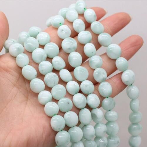 New Style Natural Stone Bead Irregular Green Angel Loose Beads For DIY Jewelry Making Necklace Bracelet Earrings Accessory
