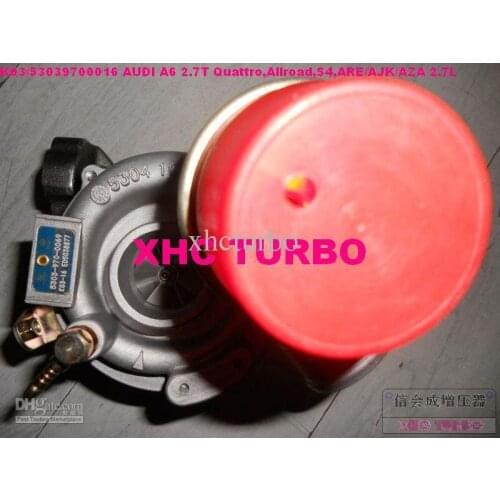NEW K03/53039880016 Turbocharger for Audi A6 2.7T Quattro,Allroad,S4,ARE/AJK/AZA/BES/AGB/AZB/APB 2.7TT V6