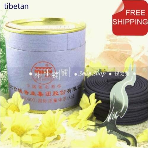 Original tibetan incense coils,5.5cm+24 coils+2 hours.Warm rich tibetan scents,wonderful aroma.Simple coil holder included