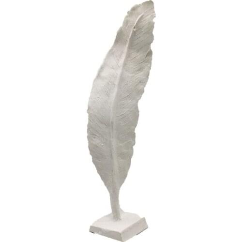 Feather Decor Single 28 X5 cm paintable decorative objects декоративные предметы под роспись