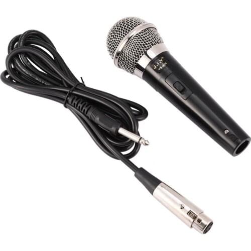 Professional Handheld Wired Dynamic Microphone Clear Voice For Karaoke Vocal Music Performance R20