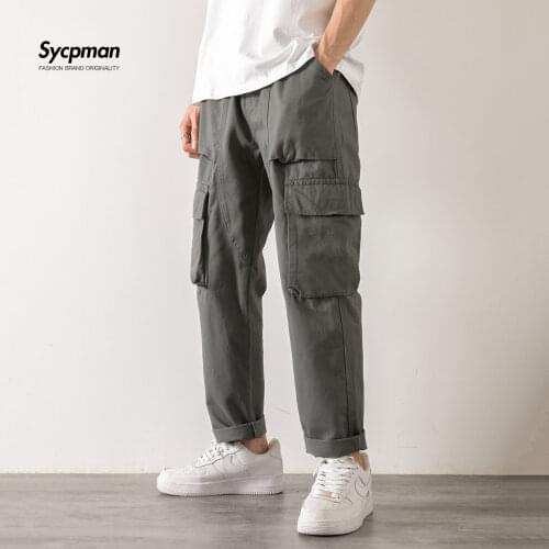 SYCPMAN Men's Military Trousers