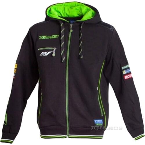 High Quality Cotton Hoodie For Yamaha Motocross Downhill Bike Sweater Riding Motorcycle Black Sweatshirt Mens
