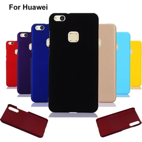 PC Shockproof Hard Matte Cute Candy Color Case For Huawei Honor 20 NOVA 5 PRO p20 lite Y5 2019 P smart Z 8S Plastic Cover Case