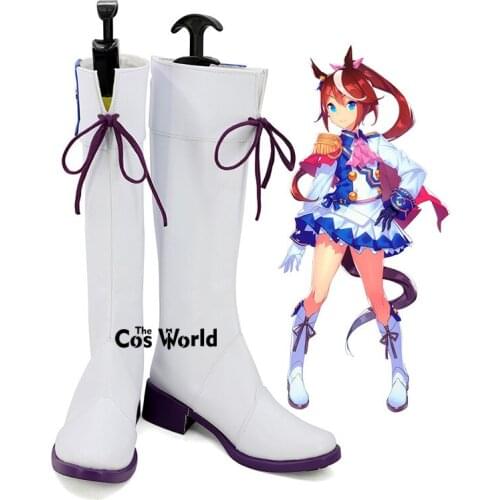 Umamusume: Pretty Derby Tokai Teio Anime Customize Cosplay Shoes Boots