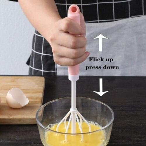 Manual Whisk Whisk Household Baking Tools Egg Whisk Stainless Steel Small Cream Whisk Kitchen Gadgets