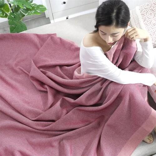 WINJAUNT Cotton Throws On The Sofa