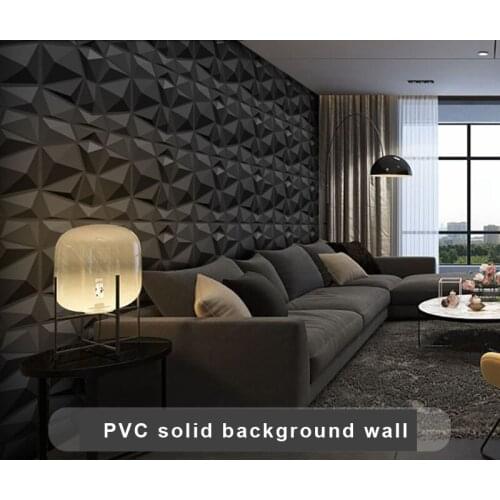 10pcs PVC 3D panel background Wall Panels direct sales wall panels concave-convex relief wall panels