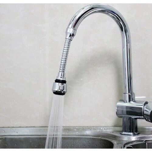 Stainless Steel 360 Rotary Water Saving Faucet Hose Aerator Diffuser Filter For Kitchen Faucet