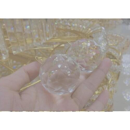 Free Shipping 100pcs/lot 20MM Crystal Faceted Ball K9 Crystals DIY Pendants For Chandelier Parts,Wedding /Home Party Decoration