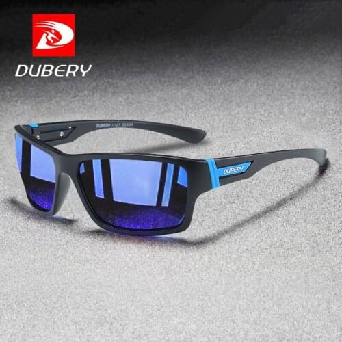 DUBERY Brand Mens Eye Protection Leisure Sports Polarized Sunglasses Offset Glare UV400 A Must For Outdoor Travel D2071