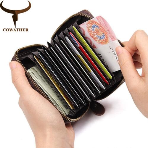 Кошельки и визитницы COWATHER China At AliExpress