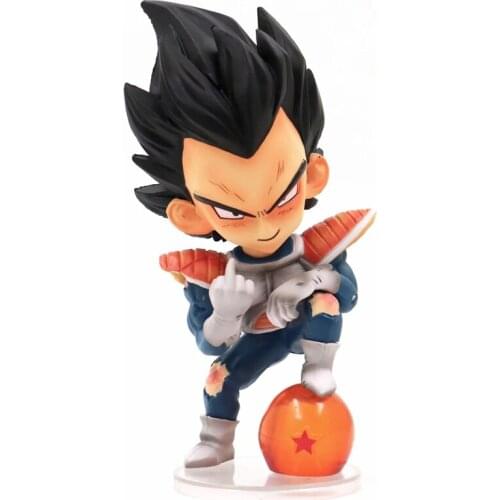 Dragon Ball Z Prince Saiyan Vegeta Action Figure One Star Ball Model Toys