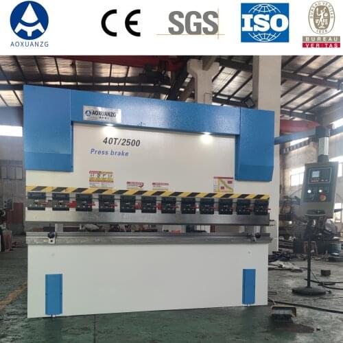 40T/2500 CNC hydraulic press brake for Stainless steel carbon steel bending machine with E21 system