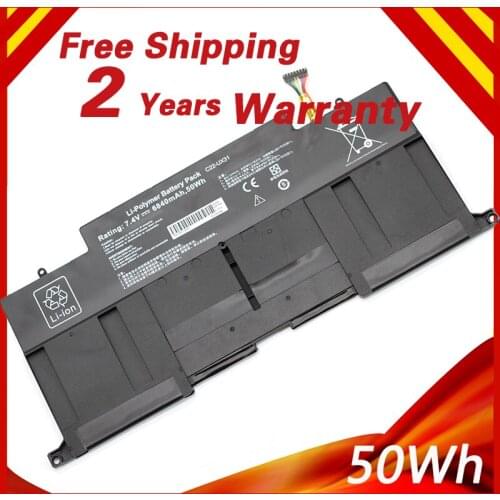 Gololoo 7.4V 50Wh laptop Battery for Asus C23-UX31 C22-UX31 C21-UX31 ZenBook UX31A UX31E Ultrabook Series