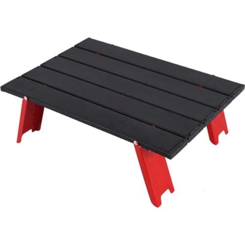 Camping Tent Table Portable Aluminum Mini Folding Table Durable BBQ Pinic Collapsible Outdoor Dining Table Travel Furniture