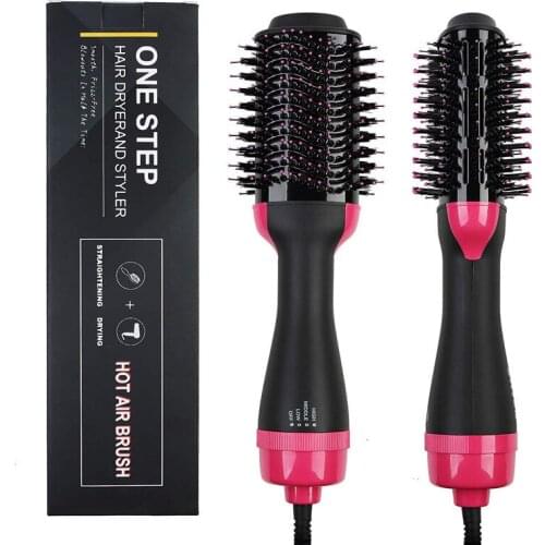 One Step Hair Dryers And Volumizer Blower Professional 2-in-1 Hair Dryers Hot Brush Blow Drier Hairbrush Styling Tools Styler