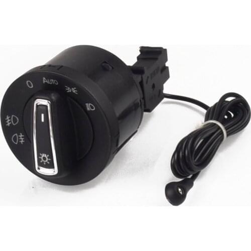 For VW Golf MK7 7 VII GTI POLO 6C Chrome Auto Headlight Switch Replace module 5GG941431D