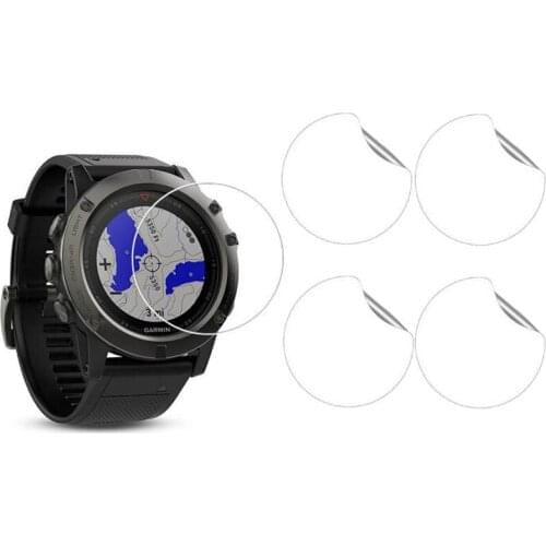 Ultra Clear HD Soft Protective Film Guard For Garmin Fenix 5X Fenix5x Display Protection Full Screen Protector Cover(Not Glass)
