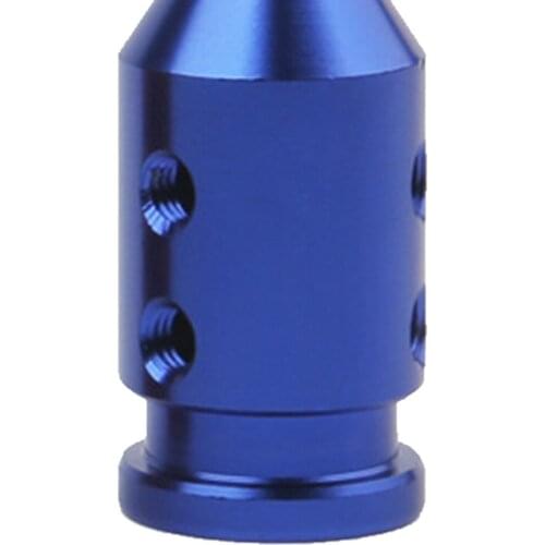 Universal Car Aluminum Shift Knob Adapter For Non-threaded Shifter 10*1.5mm Blue