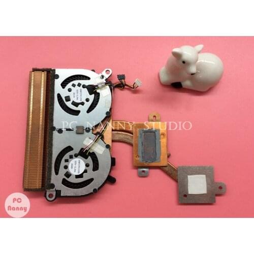 UDQF2YH11DS0 original for Sony VPCZ23 VPCZ21 series MBX-236 Heatsink Assembly Radiator cooler fan UDQFXX011DS0 UDQF2YR11DS0 work