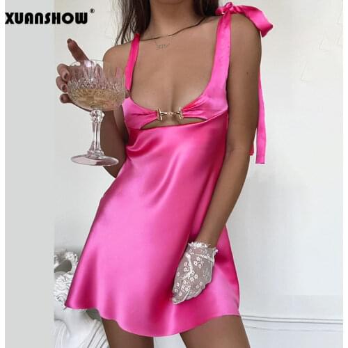 XUANSHOW Sleeveless Summer Dresses