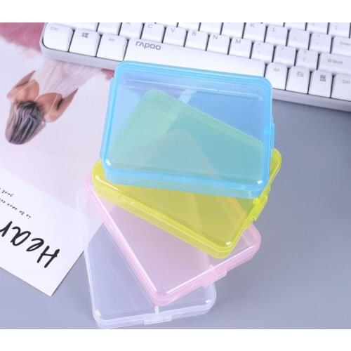 Portable Mask Case Cover Temporary Mask Storage Clip Isolation Box Student Mask Dust-Proof Storage Box Container Organizer