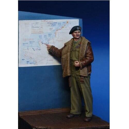 1/20 70MM Commander ancient WITH BASE NOT HAVE MAP toy Resin Model Miniature resin figure Unassembly Unpainted