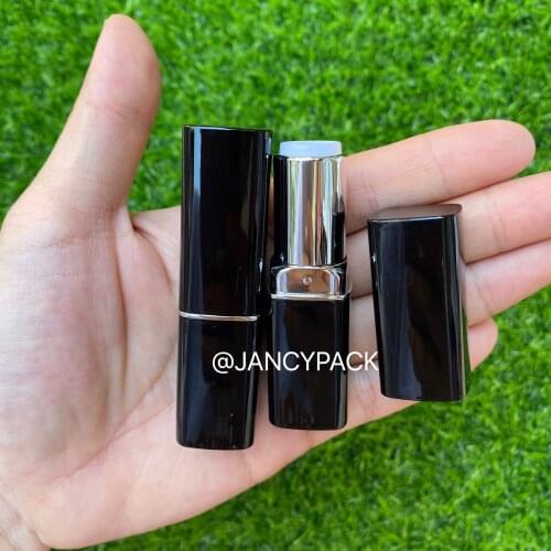 10pcs Square Empty Refillable Lip Balm Tubes Empty Plastic Lip Balm Tube 12.1mm Diy Homemade Lip Stick Case Travel Bottle