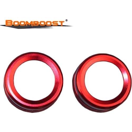 2pcs/set Car accessories Car Air Conditioning On Off turning Switch Knob Decoration For Porsche Cayenne