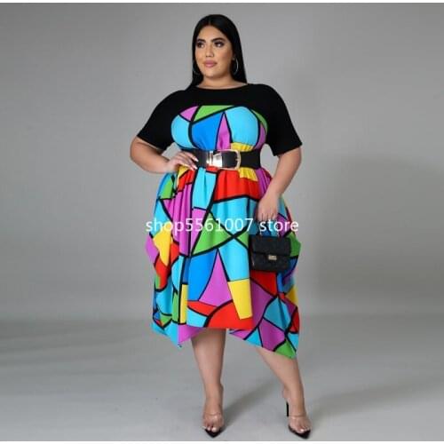 2021 African Dresses For Women African Clothes Pleated Midi Dress Dashiki Ladies Long Sleeve Africa Dress Elegant Dress