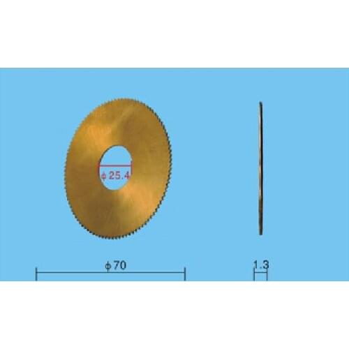 70x25.4x1.3mm Key Cutting Cutter Blade Use For 100E1 Key Copy Duplicating Machine Right Side Disk