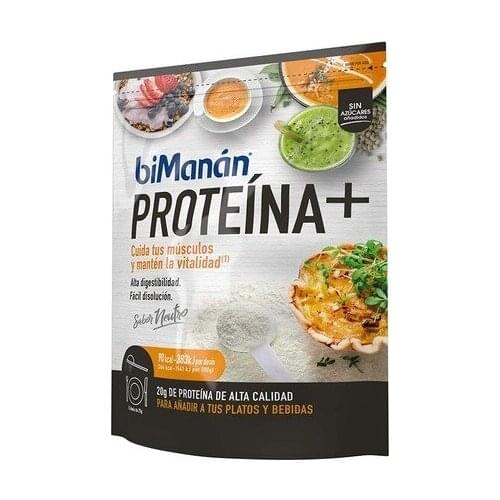BIMANAN P.U.R.A. PROTEINA DIETA HIPERPROTEICA HIPOCALORICA SABOR NEUTRO 400 G
