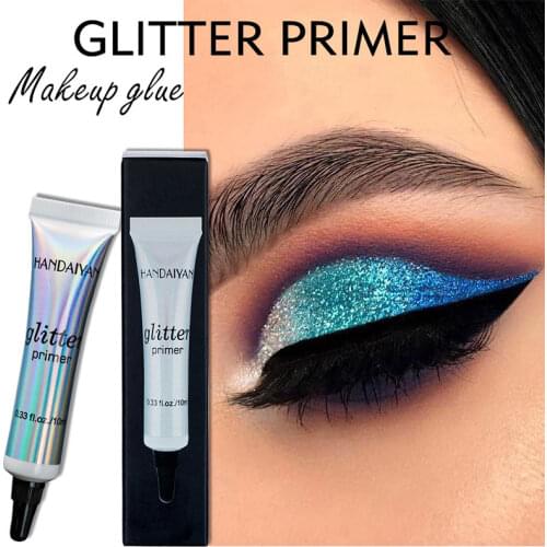 HANDAIYAN Glitter Primer Waterproof Sequin Glitter Eyeshadow Glue Eye Makeup Cream Lasting Base Makeup Korean Cosmetics TSLM1