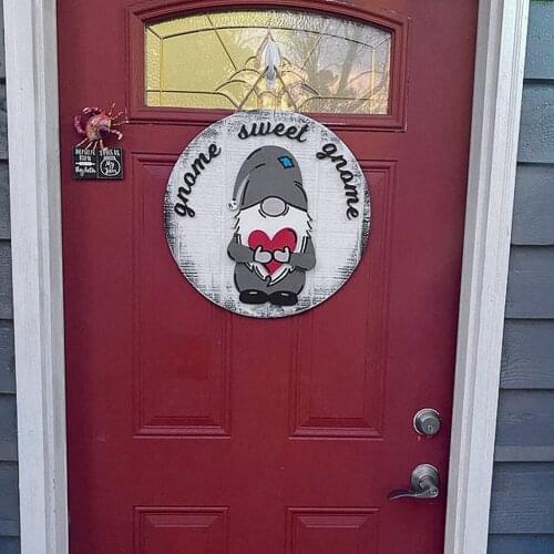 Gnome Welcome Door ing Sign Plaque Gnome Wall Sign Yard Indoor Outdoor Garden Window Home ing Sign