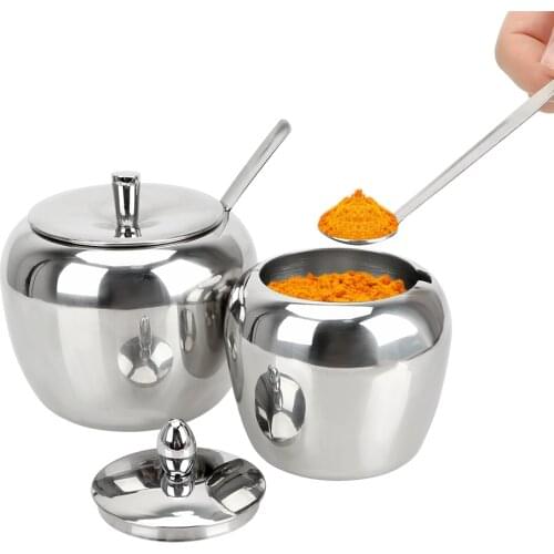 HILIFE Sugar Bowls With A Spoon China