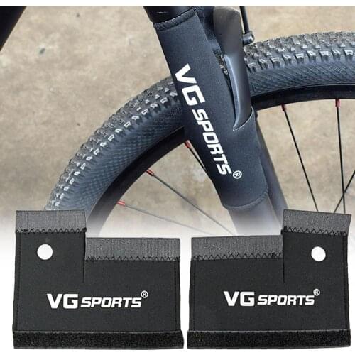 1 Pair Mountain Bike Fork Cover Protective Pad Universal Quick Release Front Fork Boots Shock-Absorbing for MTB Cycling