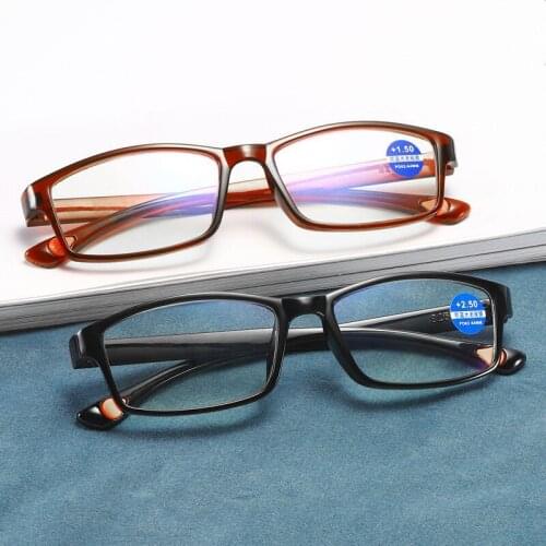 Reading Glasses Men women Anti Blue Rays Presbyopia Eyeglasses Antifatigue Computer Eyewear with +1.5 +2.0 +2.5 +3.0 +3.5 +4.0