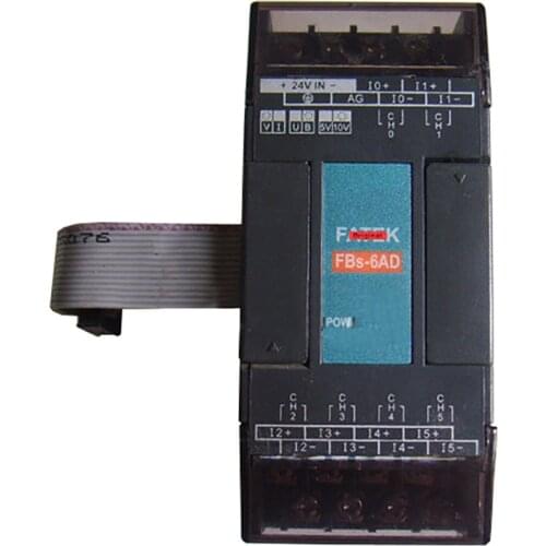 New Original FBS-6AD PLC 24VDC 6 AI Module