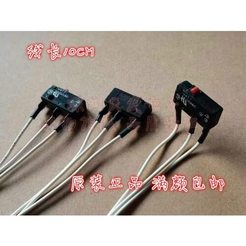 Original New 100% micro-motion limit travel switch V4T7 push type 5A250VAC with line 3pin